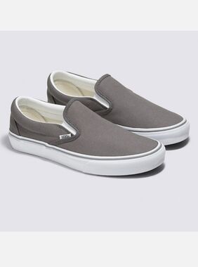 Vans Slip-On Canvas Shoe - Charcoal Gray